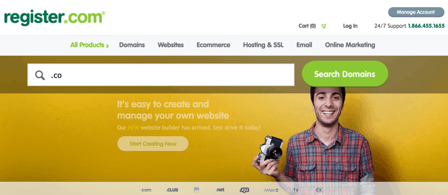 4 Websites to buy .Co Domain Extension