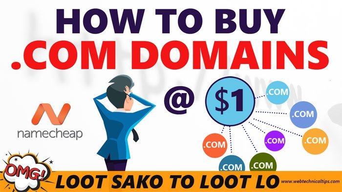 Buy Domain Name at Cheapest Price [1$]