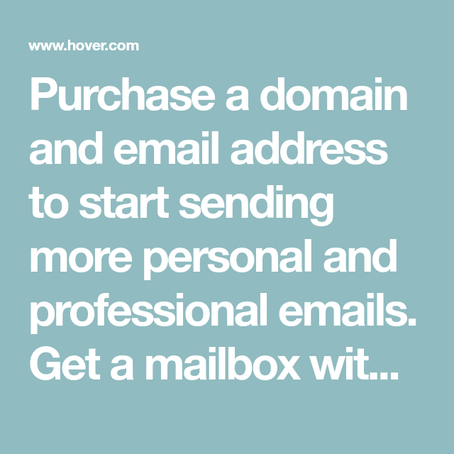Buy Domain With Email Account