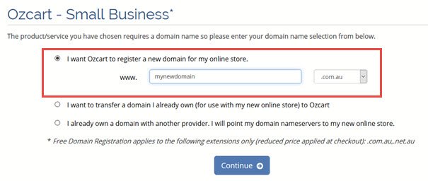Can I register a new domain name?