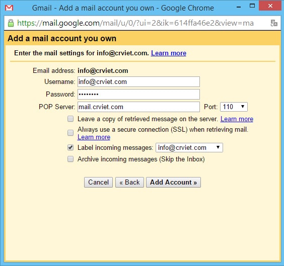Check mail with Gmail own domain name instead of Outlook Express ...