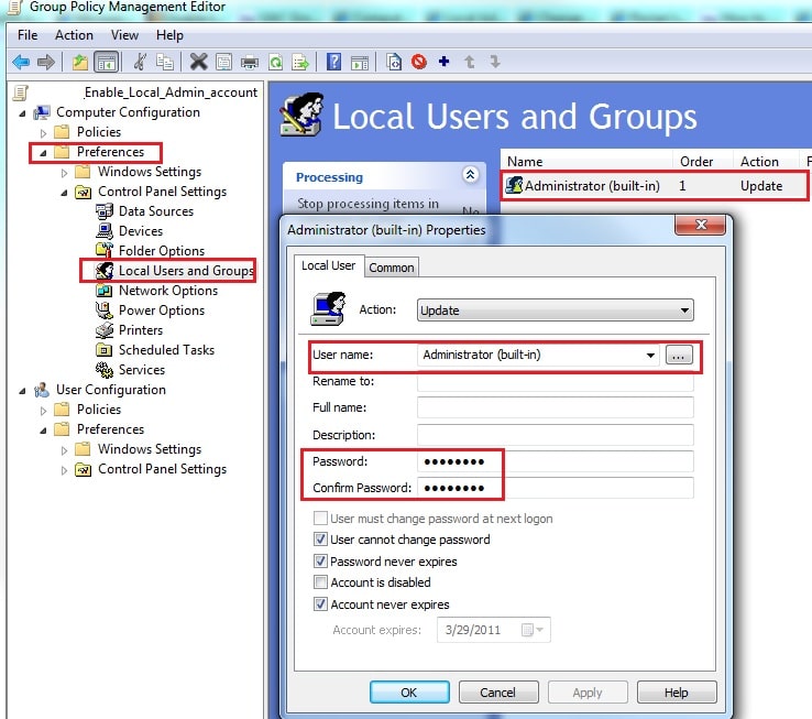 ConfigMgr, Tips and Tricks: Enable WINDOWS 7 Administrator Account with ...