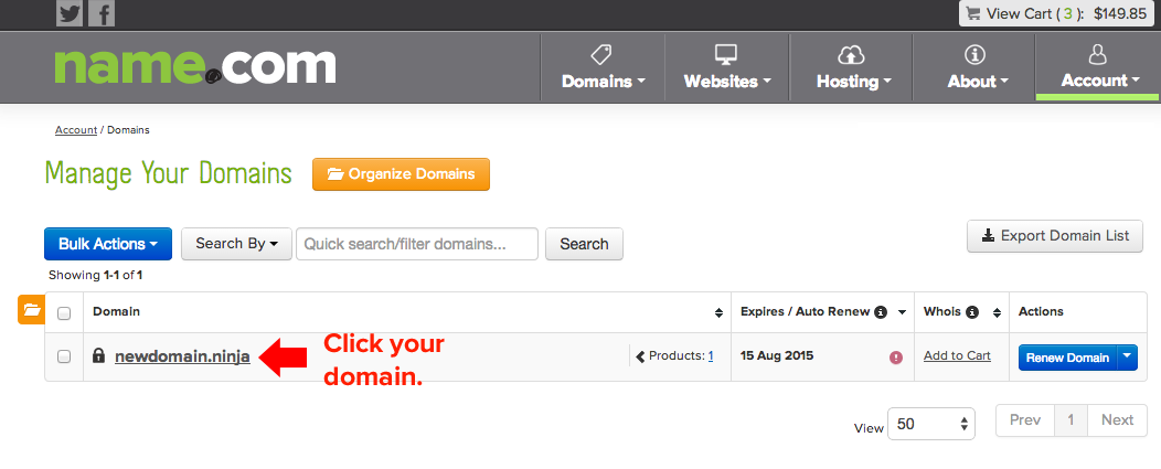 Creating a vanity email address with your domain name and ...