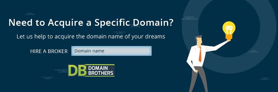 Domain Name already has taken? Hire an experienced broker ...