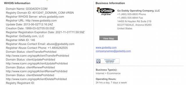 Domain Privacy Protection Godaddy