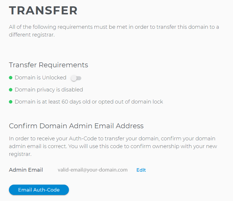Domain Transfer: How To Transfer Your Domain To Another Company ...