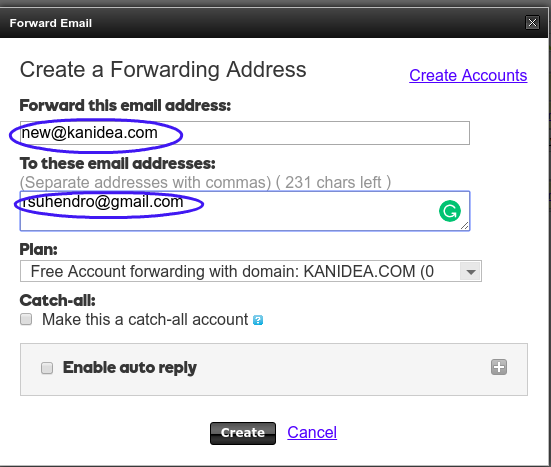 Email Forwarding for Creating FREE Email Accounts with ...