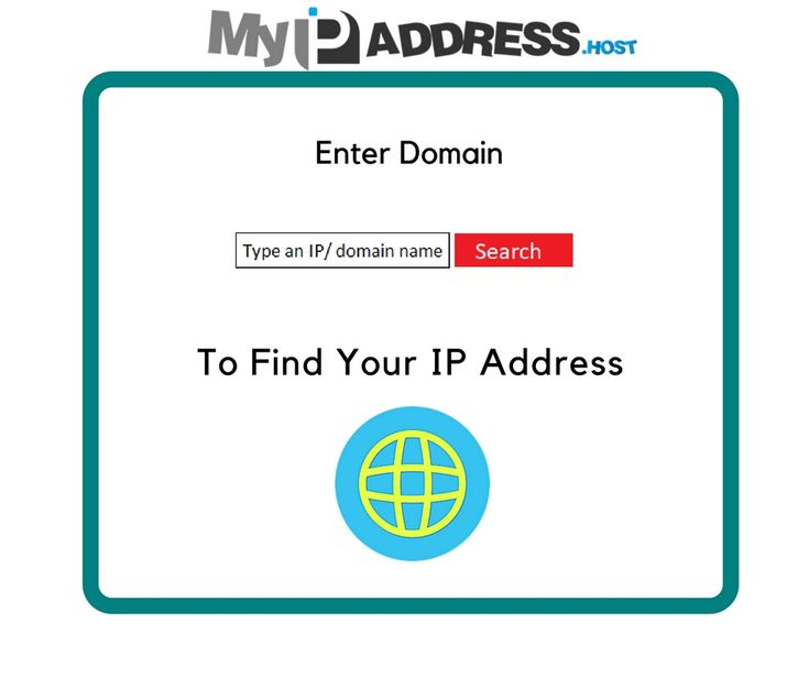 Find what is my IP address country with MyIPAddress.Host just entering ...
