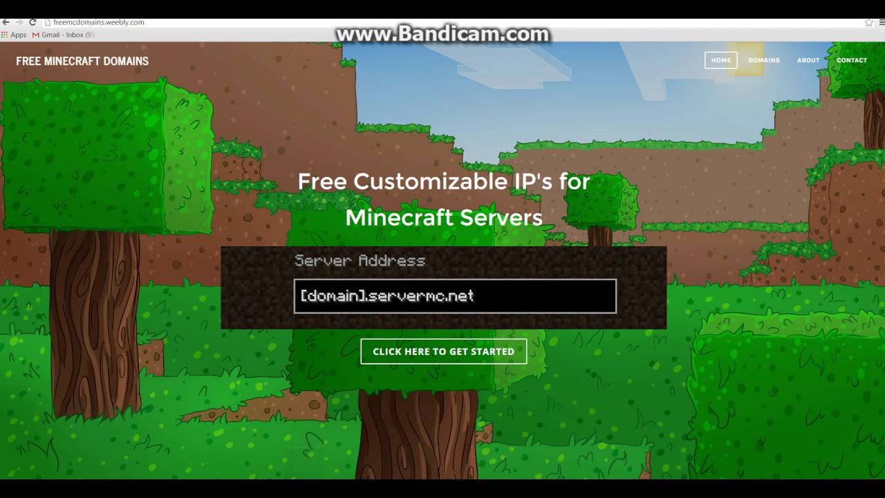 FREE Custom Minecraft Server Domains!