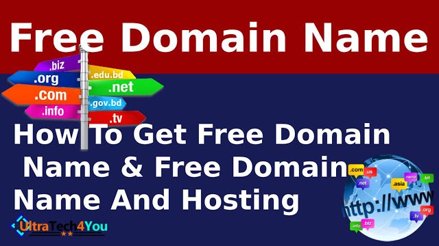 Free Domain Name &  Free Domain Name And Hosting