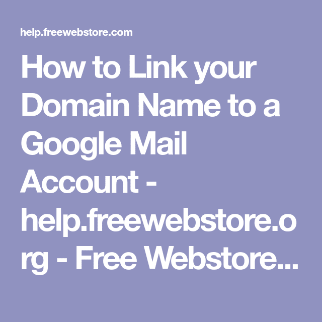 Free Domain Name From Google