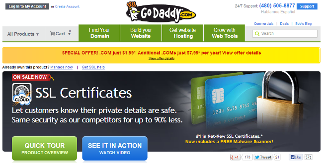 Godaddy SSL Certificate Review 2017