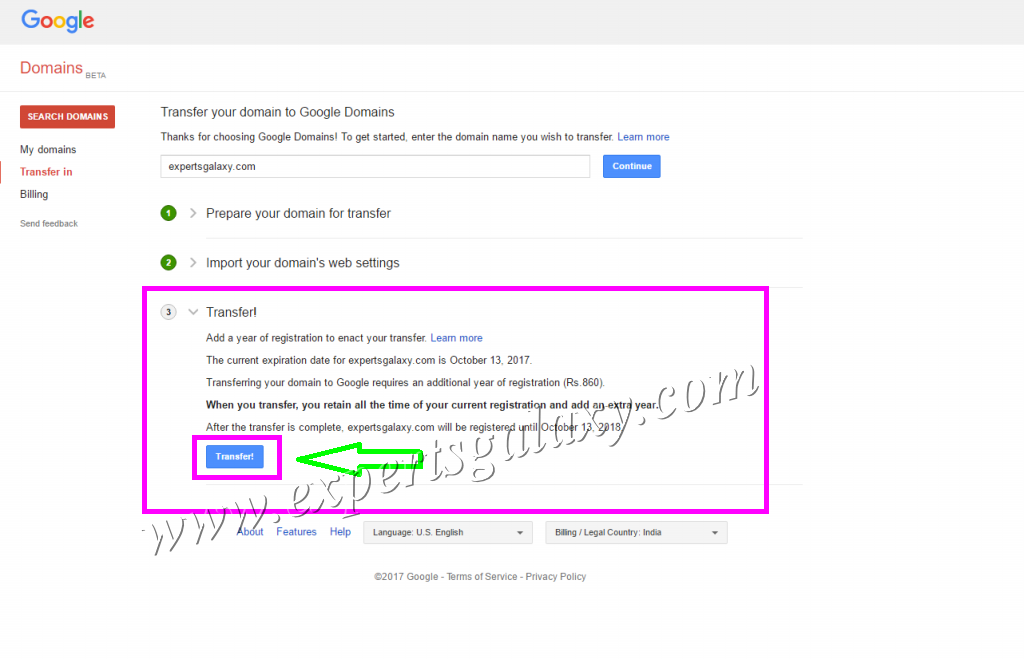 Google Domains Launched in India &  Experts Galaxy Hosted by Google