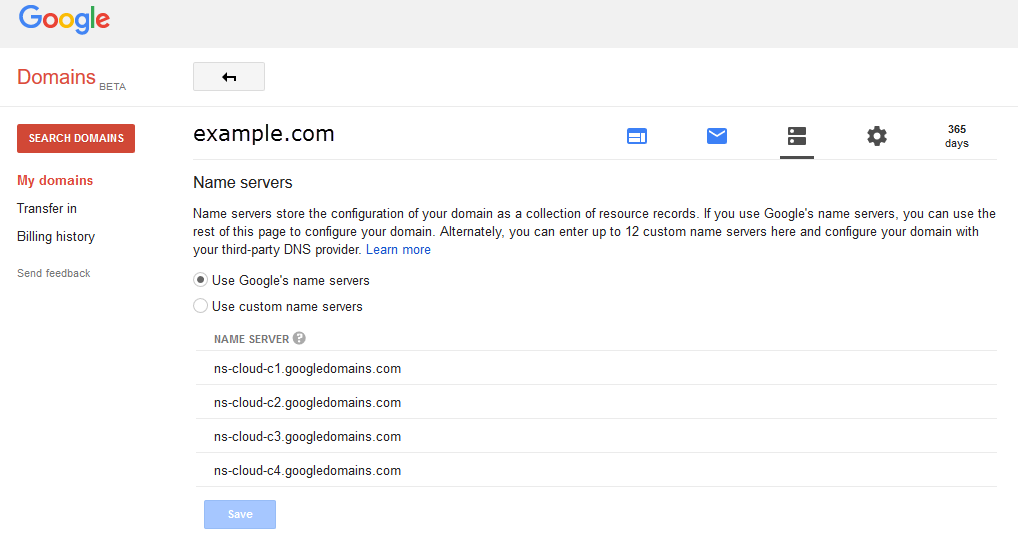Google Email Hosting Personal Domain