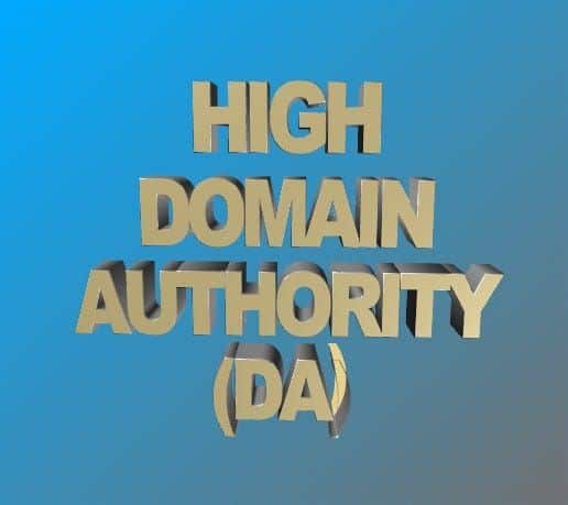 High Domain Authority (DA) Backlinks