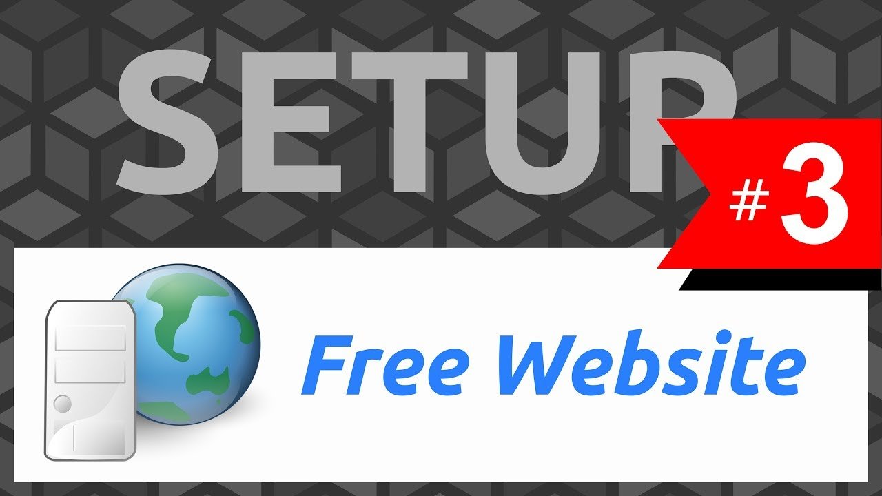 Host your own website for FREE #3: How to get a FREE ...