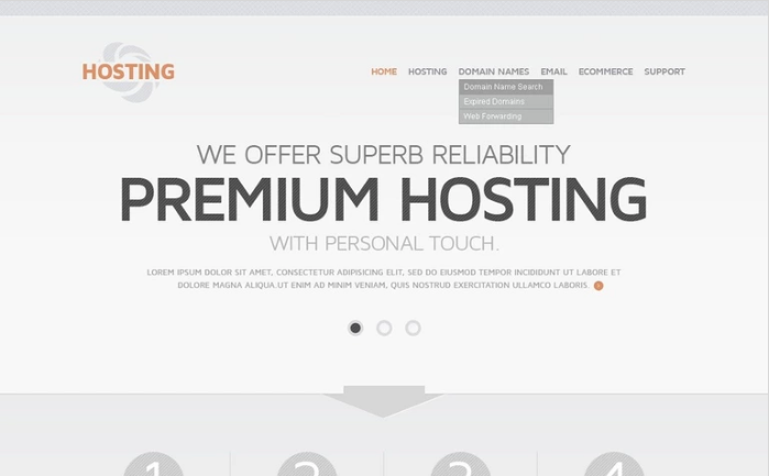 Hosting Expired Template