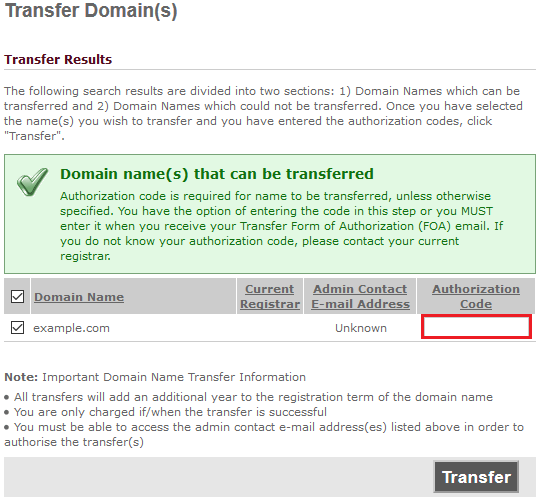 How do I transfer my domain to Hostway â Hostway Help Center