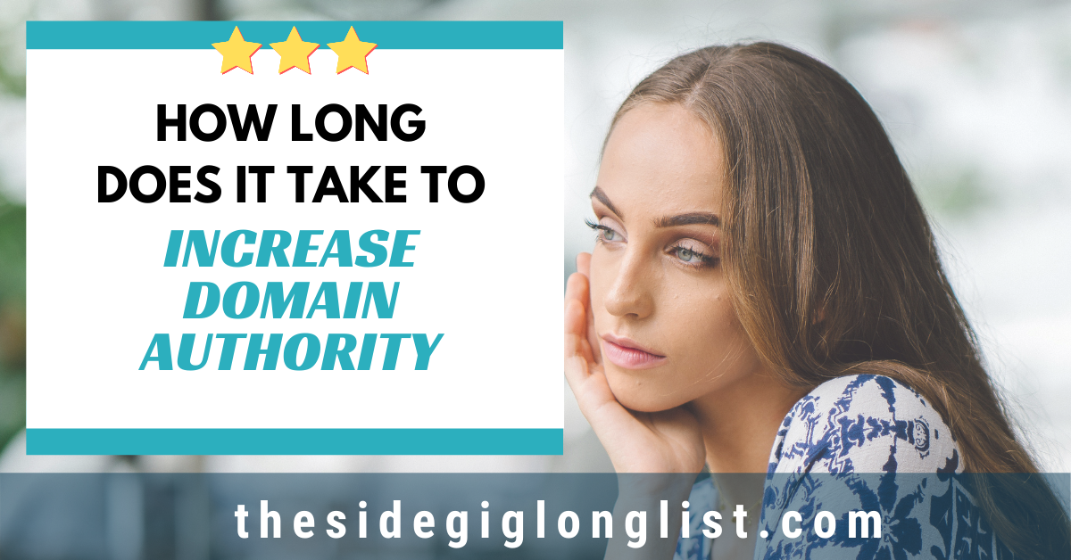 How long does it take to increase Domain Authority