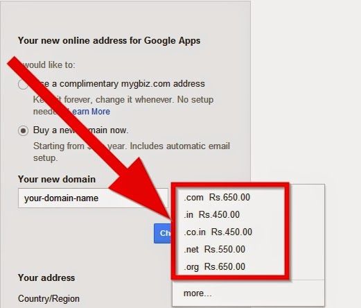 How to Buy a Domain Name Through Google Step by Step