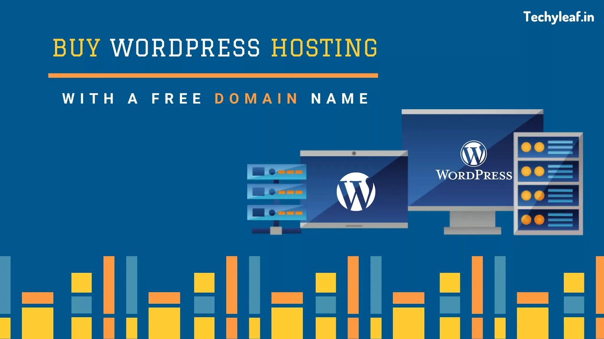 How to buy a wordpress hosting with a free domain name in 2020.