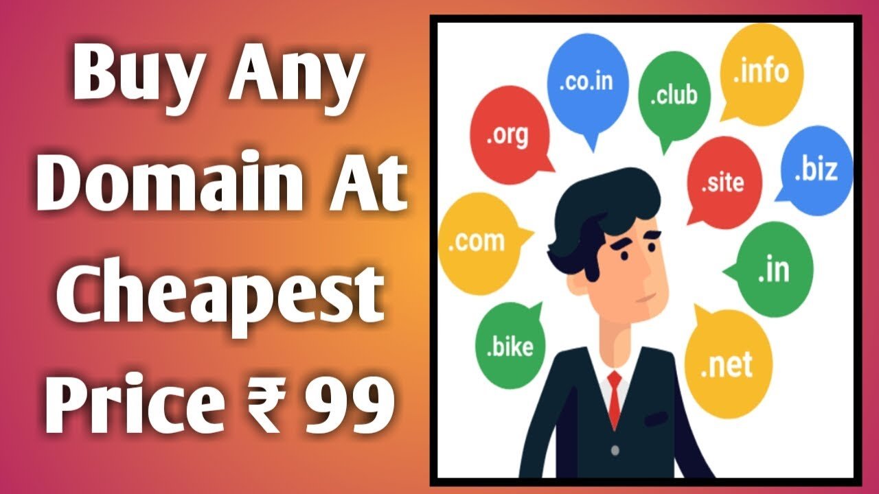 How to buy domain at Cheapest price