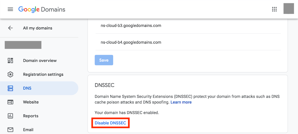 How to change the Name Server for your domain in Google ...