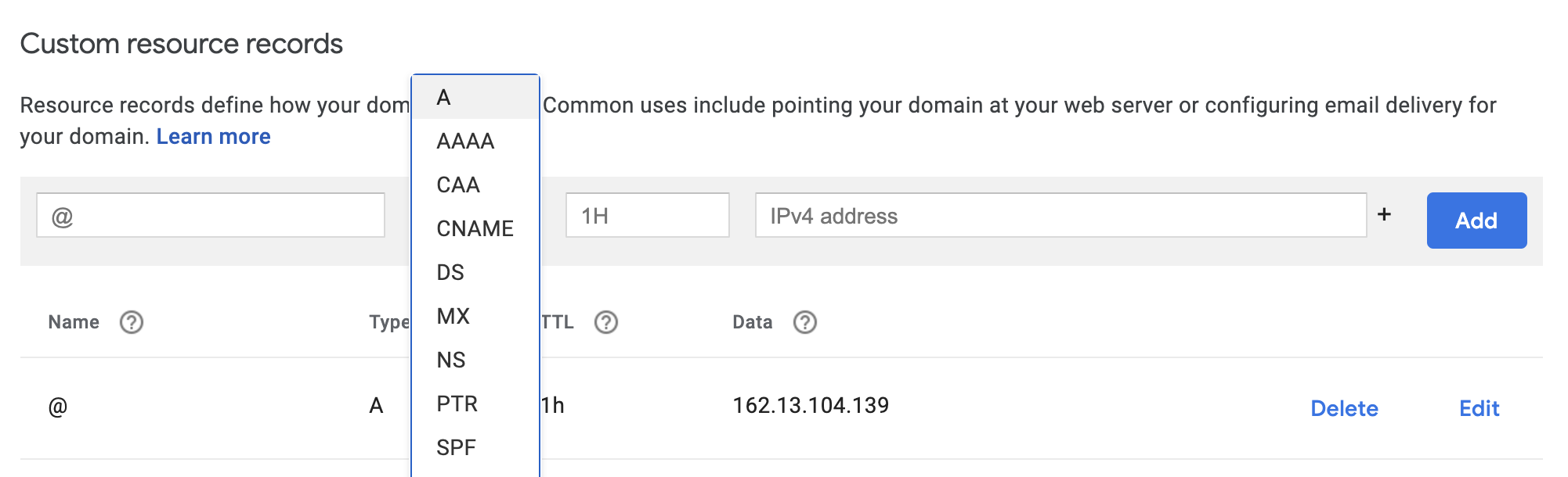 How to change your DNS settings in Google Domains ...