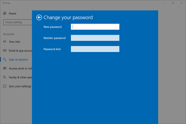 How to Change Your Password in Windows 10, 8, &  7