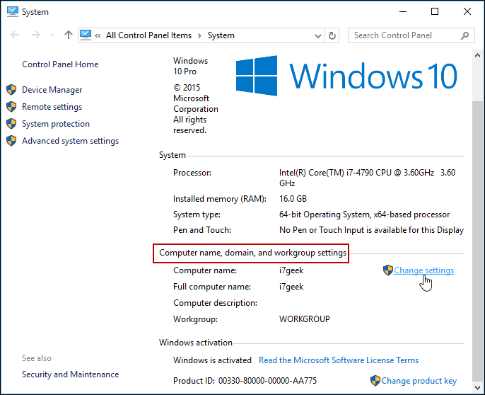 How To Change Your Username / Computer Name In Windows 10 ...