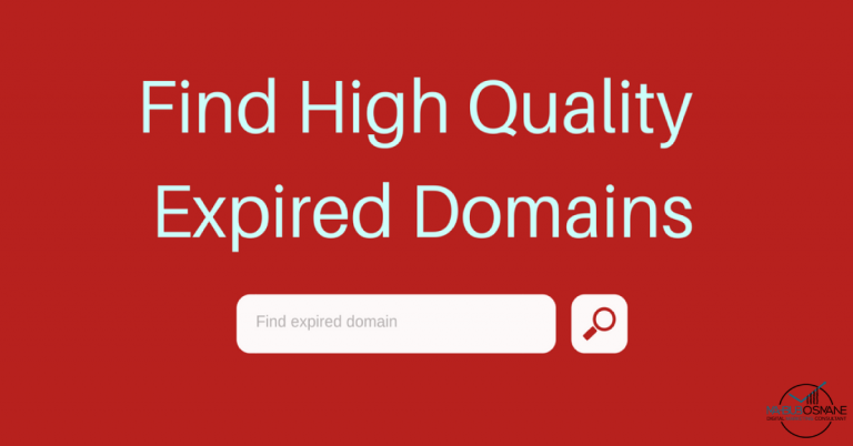 How To Choose An Expired Domain?