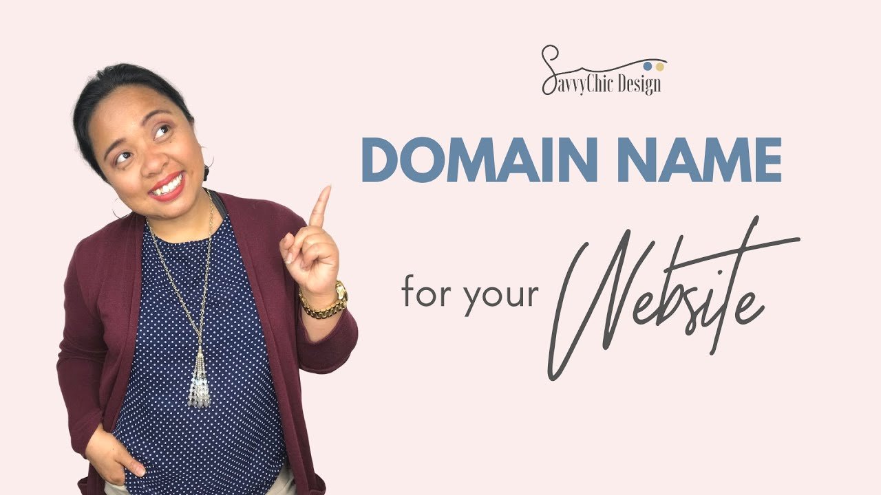 How to Choose your DOMAIN NAME for your website.
