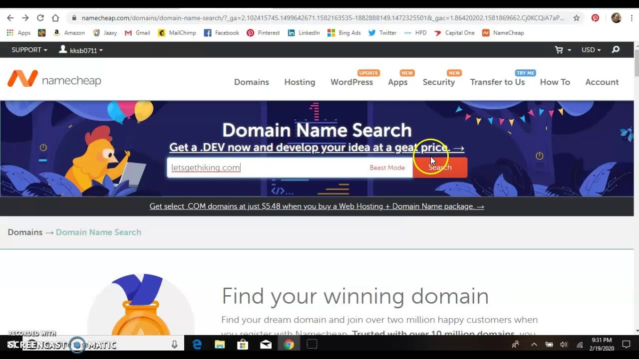 How To Create A Website Domain