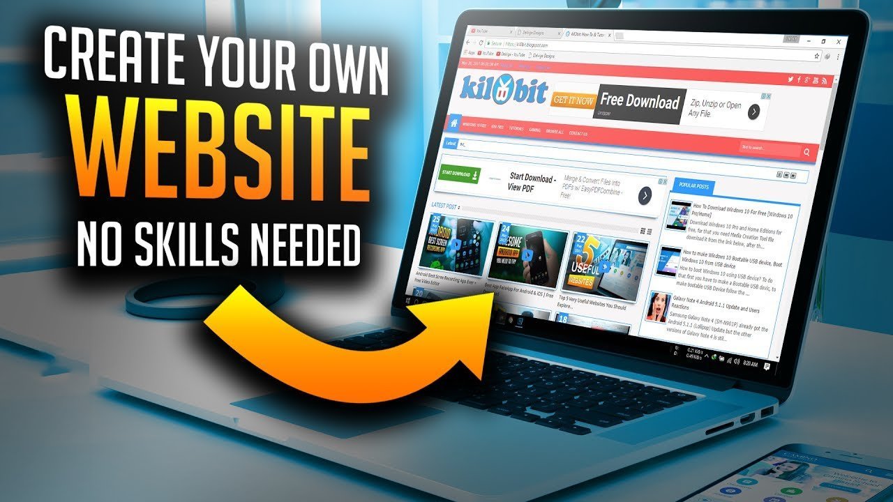 How To Create Free Website and Earn Money [ $100/Day ] ? {Step