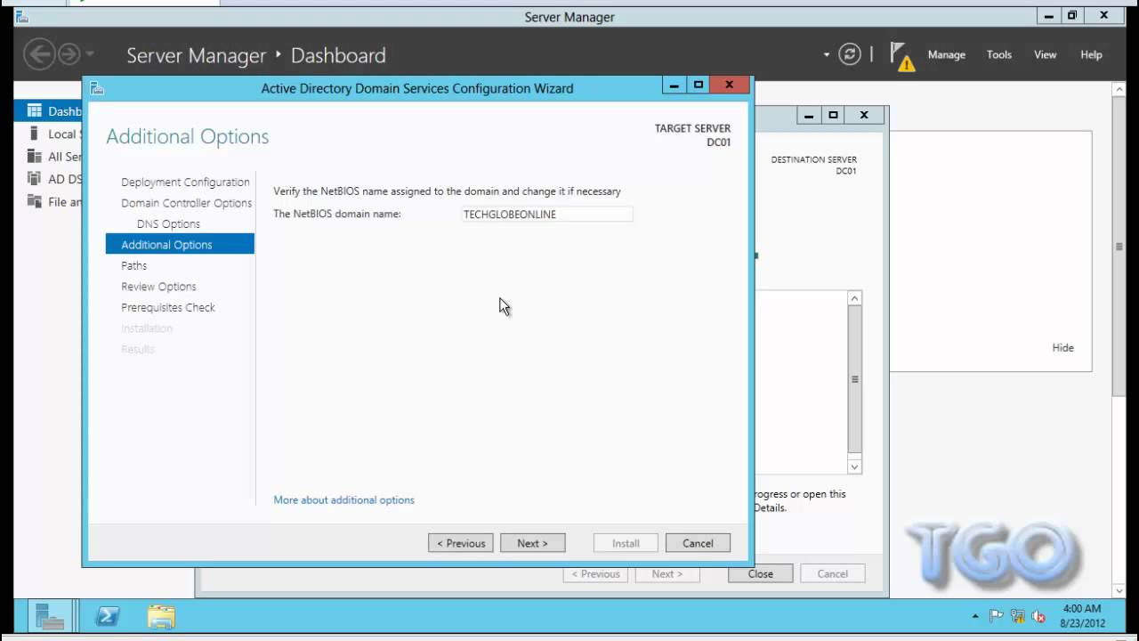 How to Create Windows Server 2012 RC as Domain Controller, DNS &  DHCP ...