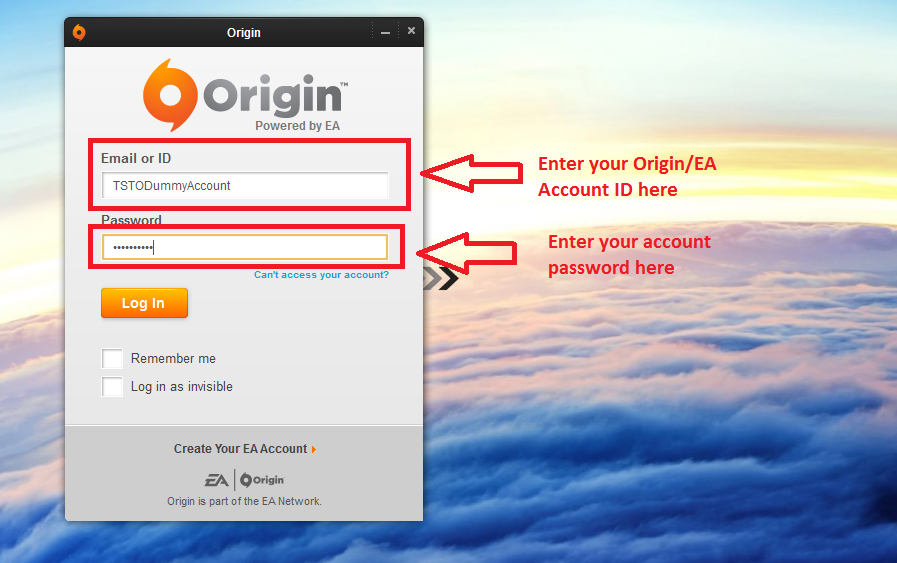 How to find a forgotten Origin/EA Account email address