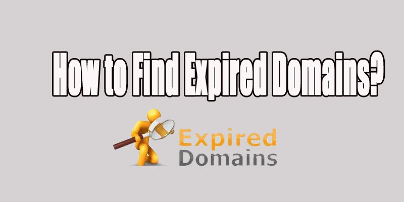 How to find Expired domains?