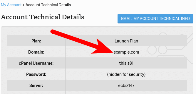 How to find your Primary Domain name