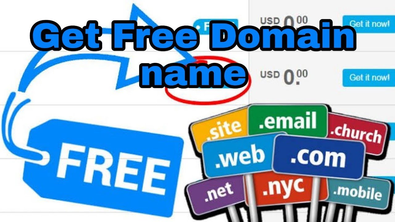 How to get a free Domain name for Lifetime! for your ...
