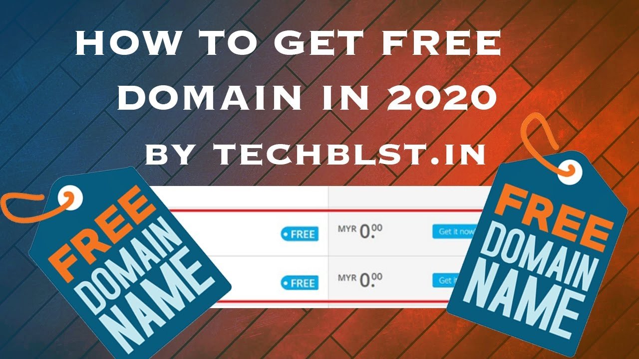 how to get free domain for website in 2020