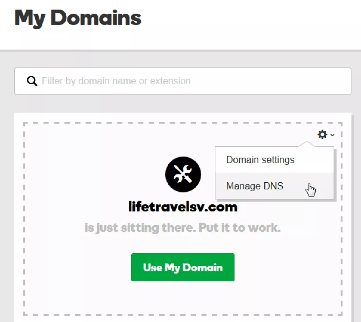 How to redirect Godaddy domain to another website