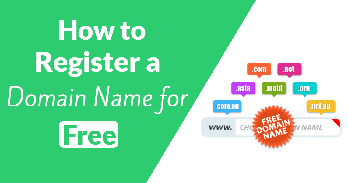 How to Register a Domain Name for Free