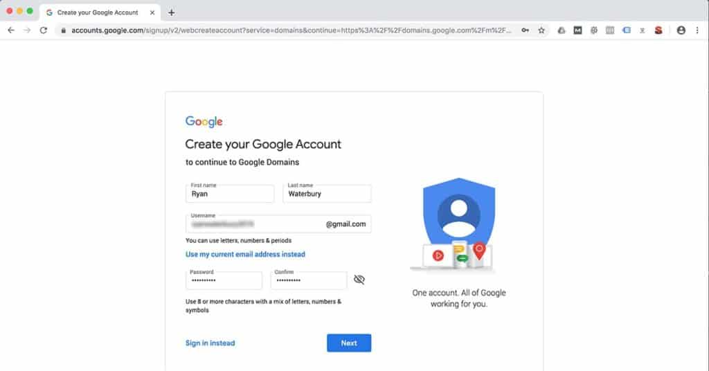 How to register your domain name with Google Domains