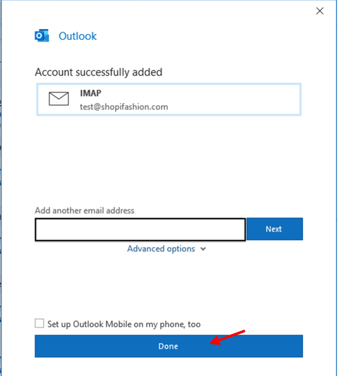 How to Set Up a Custom Domain Email Address with Outlook on windows ...