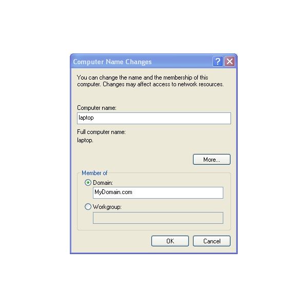 How to Set Up A Windows XP Domain Using Windows Server