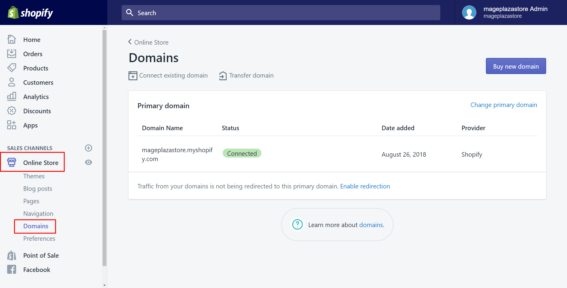 How to Set Your Primary Domain on Shopify in 4 Easy Steps ...