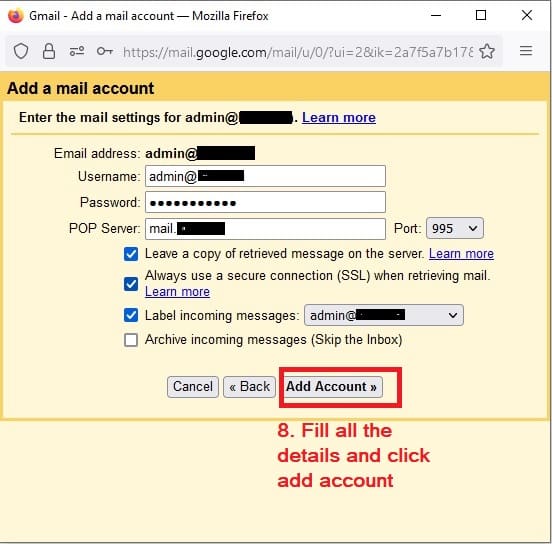 how to setup my domain email with gmail tutorial