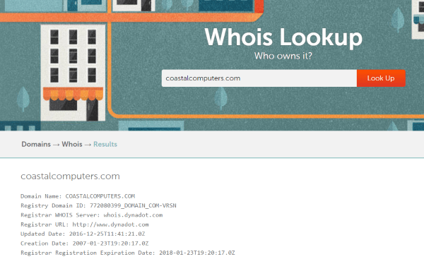 How To Tell Who Owns a Domain Using WHOIS