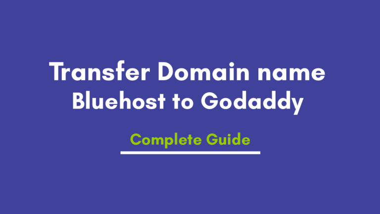 How to Transfer the Domain Name from Hostinger to Bluehost ...