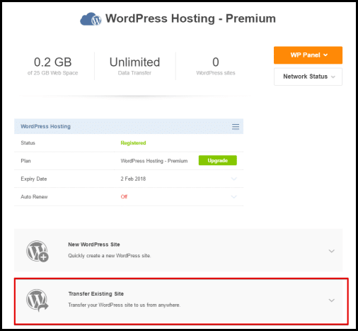 How to Transfer Your WordPress Site to Our WordPress Hosting